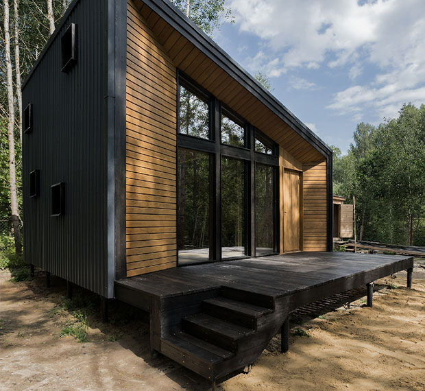 Фундамент на винтовых сваях 6х6 в Артёмовском