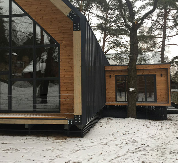 Винтовые сваи для каркасного дома в Артёмовском